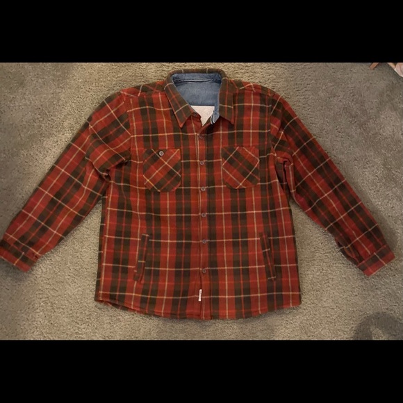 MEGA SALE!!! Plaid Fleece Flannel - Picture 3 of 5